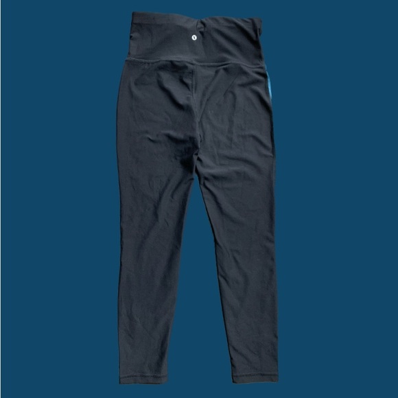 Xersion 7/8 Mesh Leggings In Blue Sandstone - Picture 3 of 7